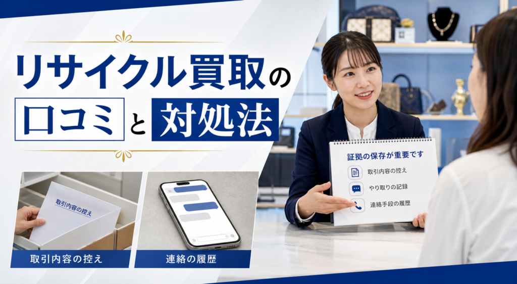 リサイクル買取（リサイクルカイトリ）の口コミ・評判｜先払い買取・闇金のLINE連絡と対処法