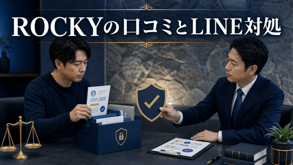 ROCKY（ロッキー）の口コミ・評判｜先払い買取・闇金のLINE連絡と対処法