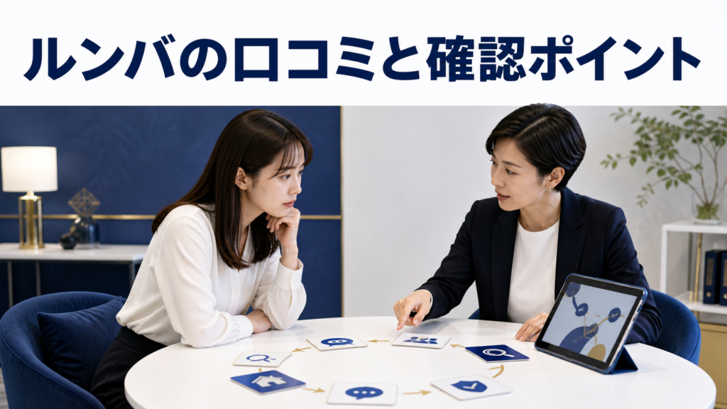 ルンバの口コミ・評判｜先払い買取・闇金の確認情報と相談前の注意点