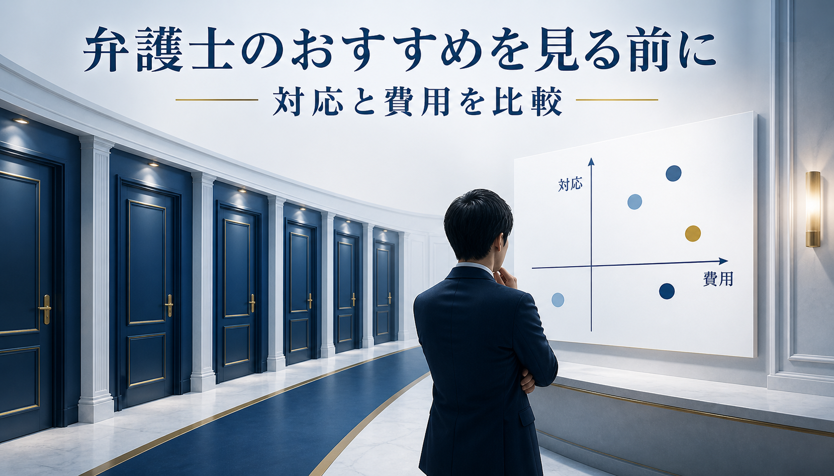 先払い買取 弁護士 おすすめの選び方｜おすすめを見る前に比較したい対応と費用