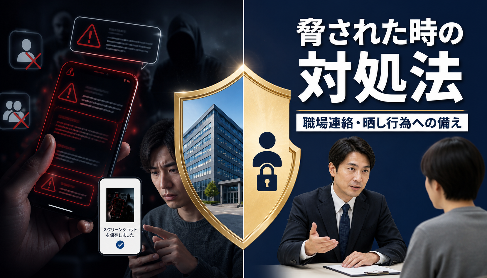 先払い買取業者に脅された時の対処法｜職場連絡・晒し行為への備え