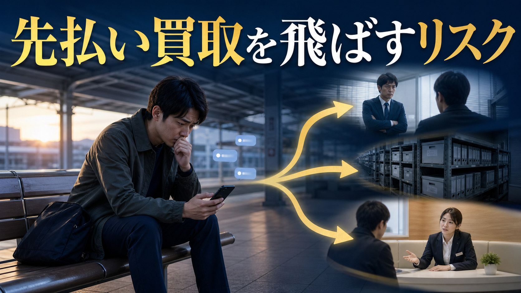 先払い買取を飛ばすとどうなる？踏み倒しのリスク