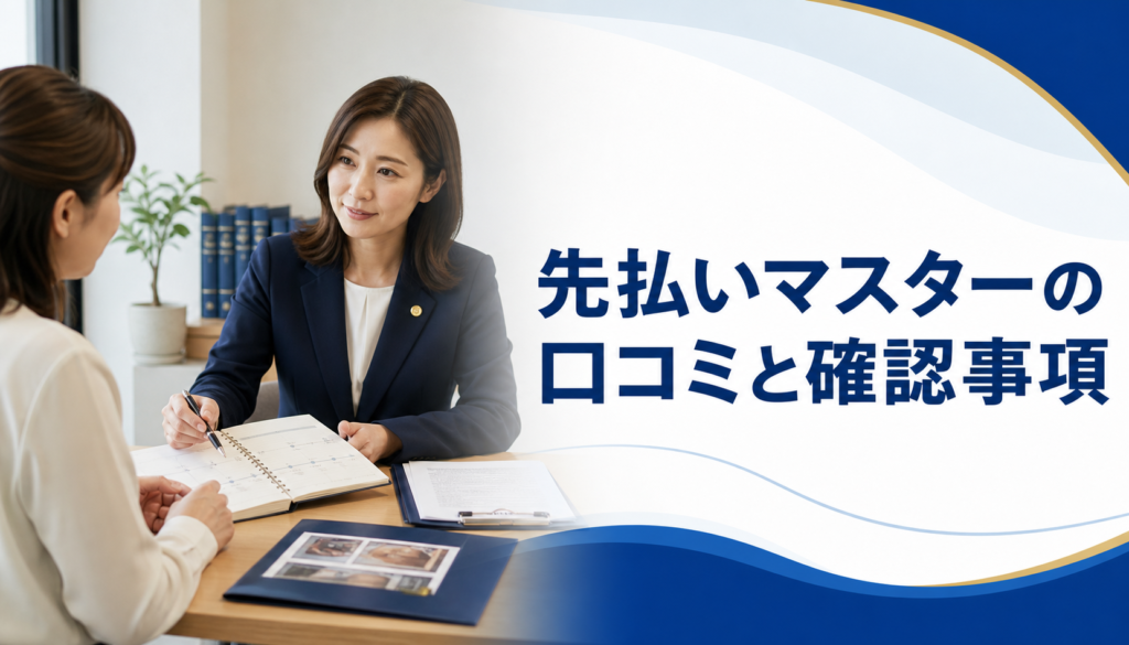 先払いマスターの口コミ・評判｜先払い買取・闇金の確認情報と相談前の注意点
