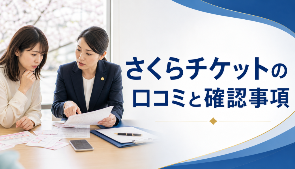 さくらチケットの口コミ・評判｜先払い買取・闇金の確認情報と相談前の注意点