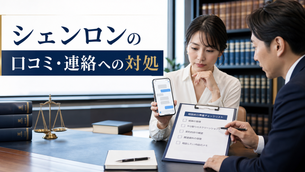 シェンロンの口コミ・評判｜先払い買取・闇金のLINE連絡と対処法