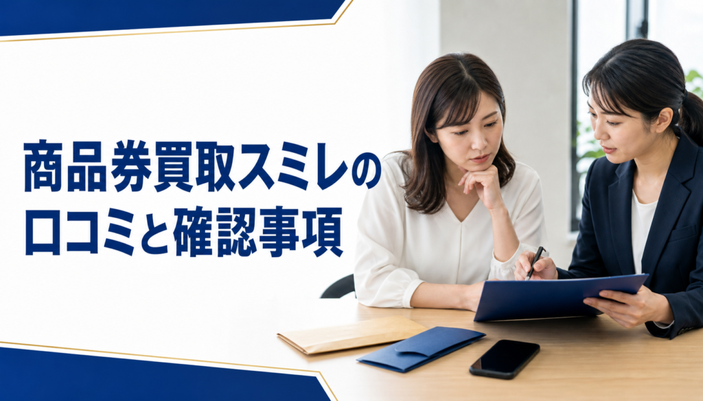 商品券買取スミレの口コミ・評判｜先払い買取・闇金の確認情報と相談前の注意点