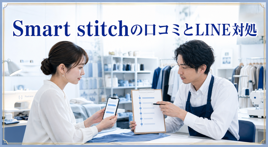Smart stitch（スマートスティッチ）の口コミ・評判｜先払い買取・闇金のLINE連絡と対処法