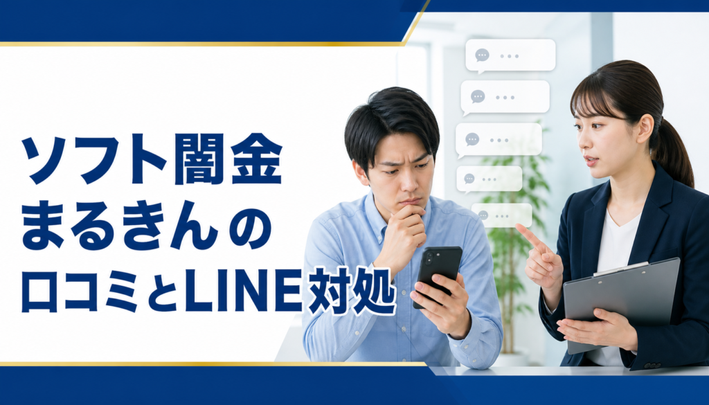 ソフト闇金まるきん（マルキン）の口コミ・評判｜ソフト闇金のLINE連絡と対処法