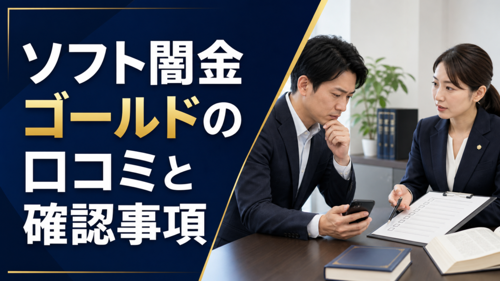 ソフト闇金ゴールドの口コミ・評判