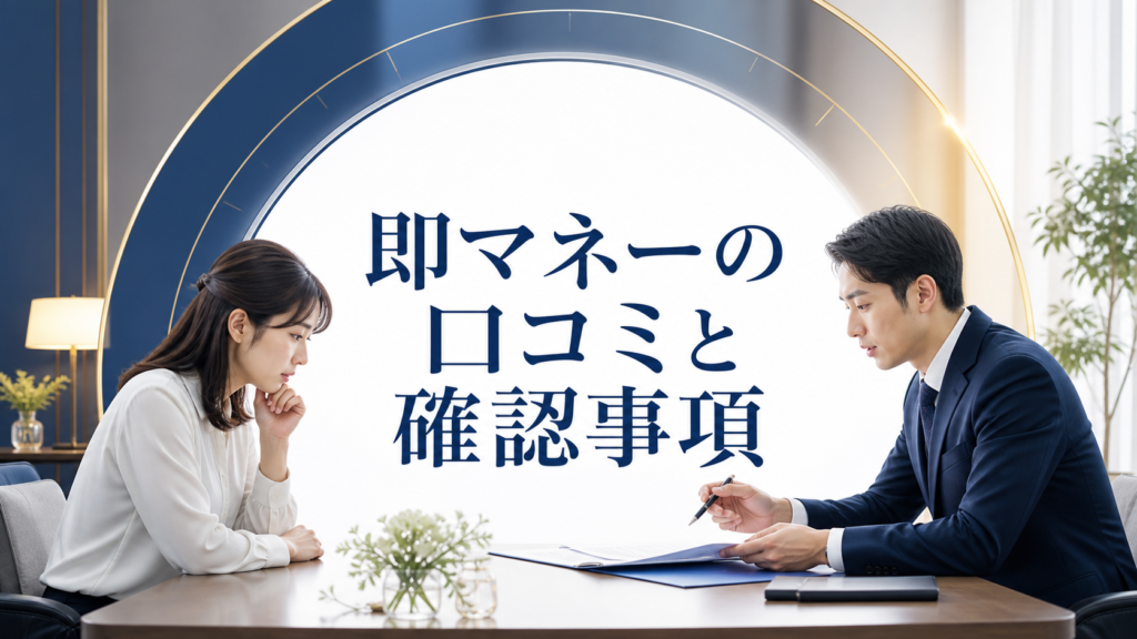 即マネー（SOKUMONEY）の口コミ・評判｜先払い買取・闇金の確認情報と相談前の注意点