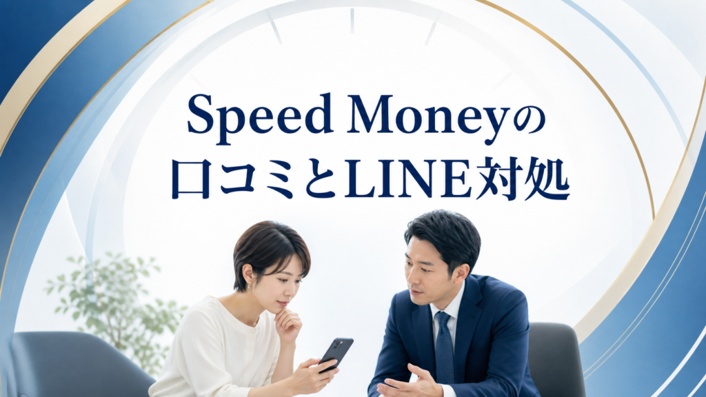 Speed Money(スピードマネー)の口コミ・評判|先払い買取・闇金のLINE連絡と対処法