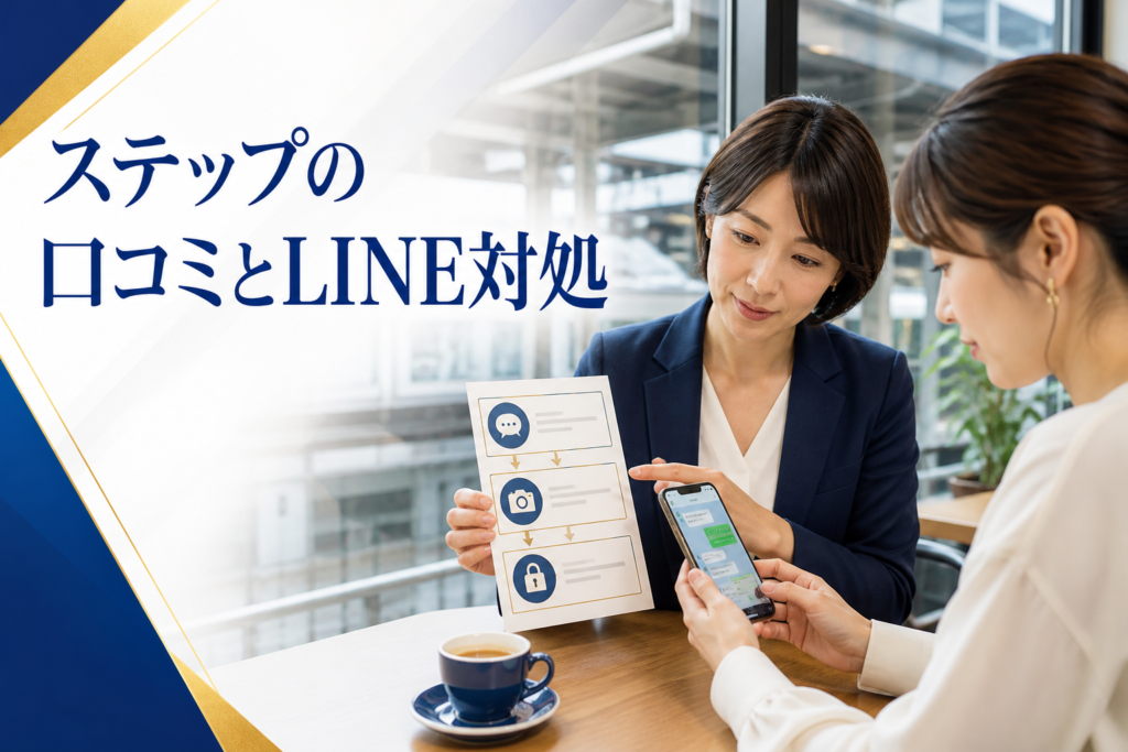 ステップの口コミ・評判｜先払い買取・闇金のLINE連絡と対処法