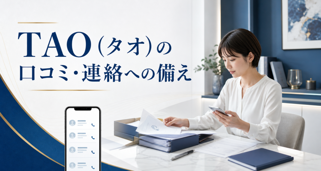 TAO（タオ）の口コミ・評判｜先払い買取・闇金のLINE連絡と対処法