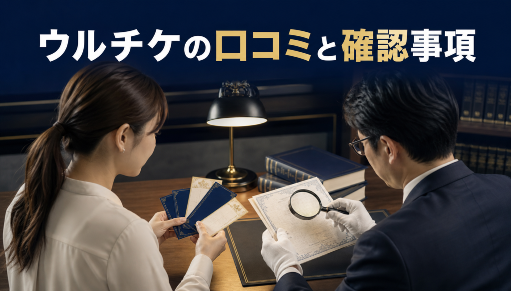 ウルチケの口コミ・評判｜先払い買取・闇金の確認情報と相談前の注意点