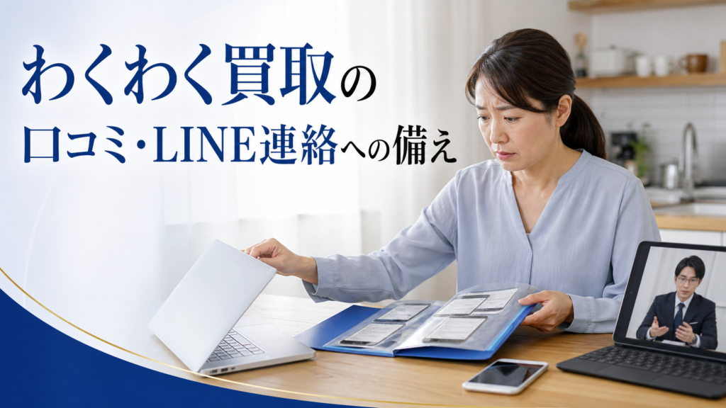 わくわく買取（ワクワクカイトリ）の口コミ・評判｜先払い買取・闇金のLINE連絡と対処法