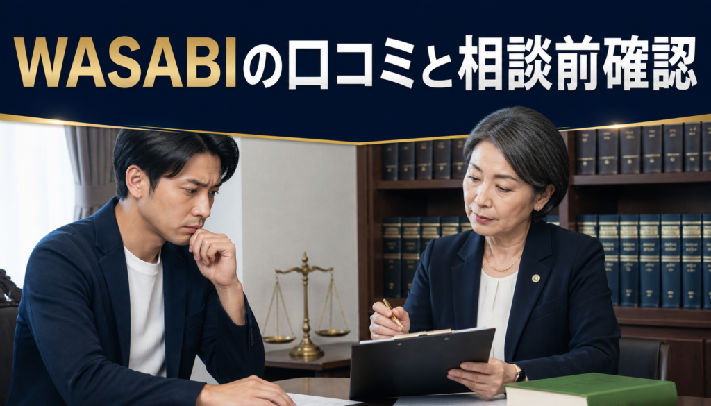 WASABI(ワサビ)の口コミ・評判|先払い買取・闇金の確認情報と相談前の注意点