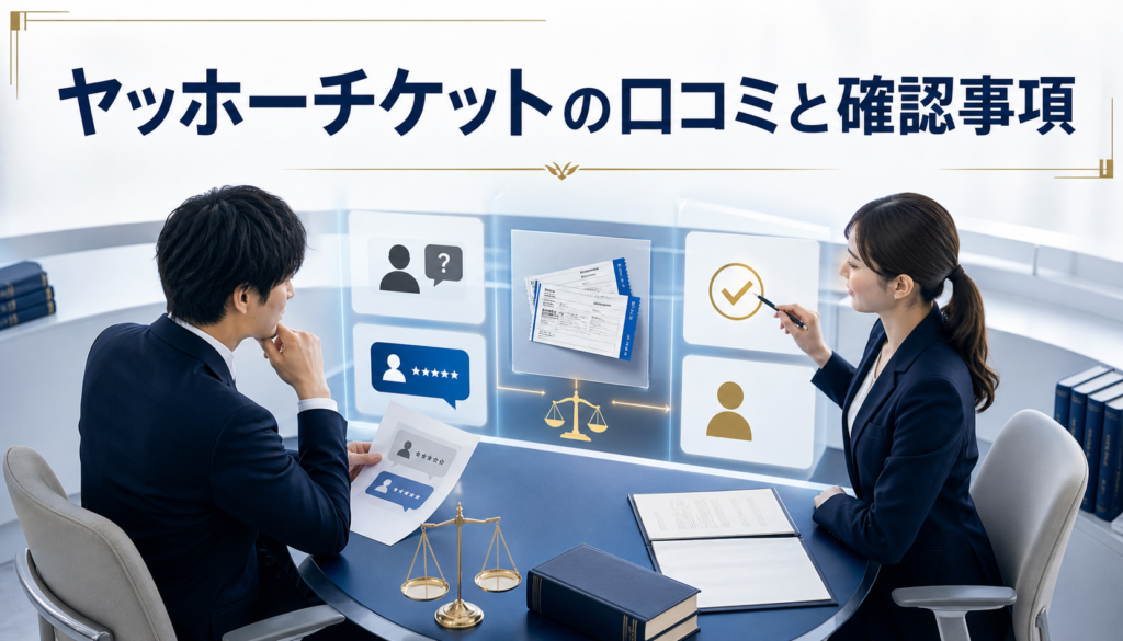 ヤッホーチケットの口コミ・評判｜先払い買取・闇金の確認情報と相談前の注意点