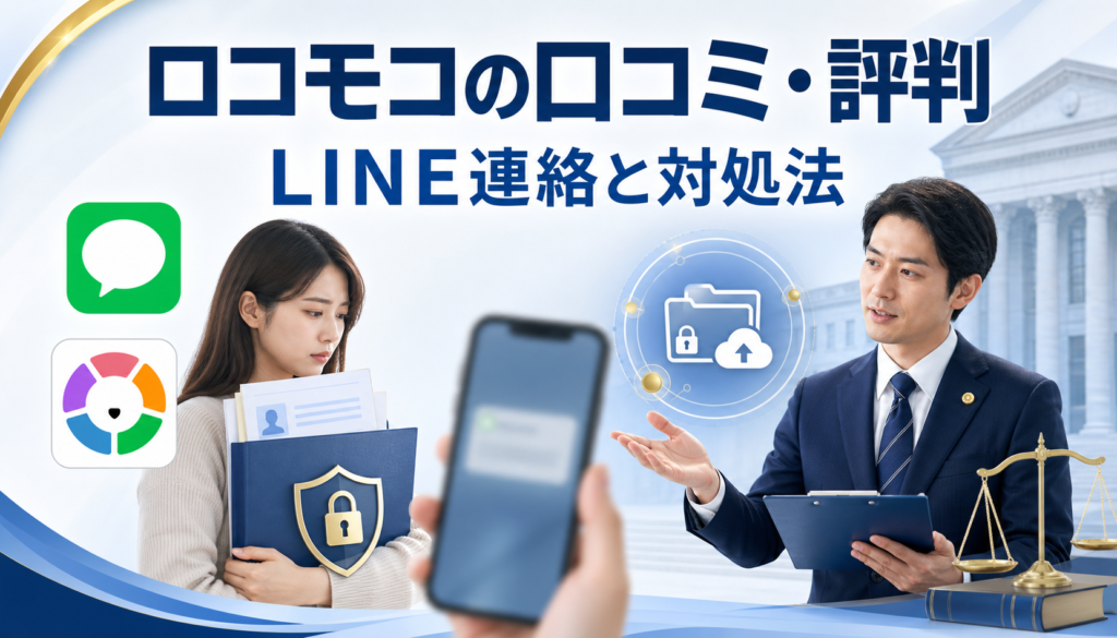 ロコモコの口コミ・評判｜先払い買取・闇金のLINE連絡と対処法