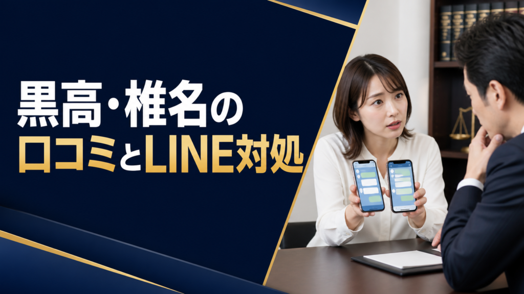 黒高・椎名の口コミ・評判