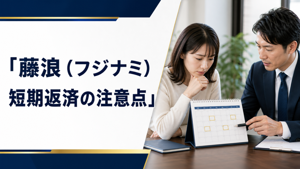 藤浪(フジナミ)の口コミ・評判|先払い買取・闇金の短期返済の注意点