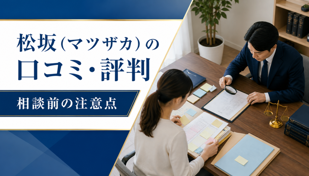 松坂（マツザカ）の口コミ・評判｜先払い買取・闇金の確認情報と相談前の注意点