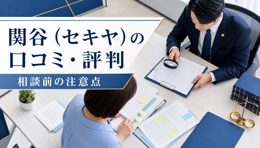 関谷（セキヤ）の口コミ・評判｜先払い買取・闇金の確認情報と相談前の注意点