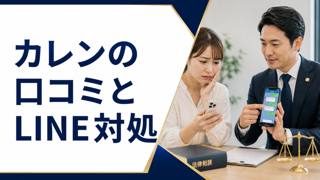 カレンの口コミ・評判｜先払い買取・闇金のLINE連絡と対処法